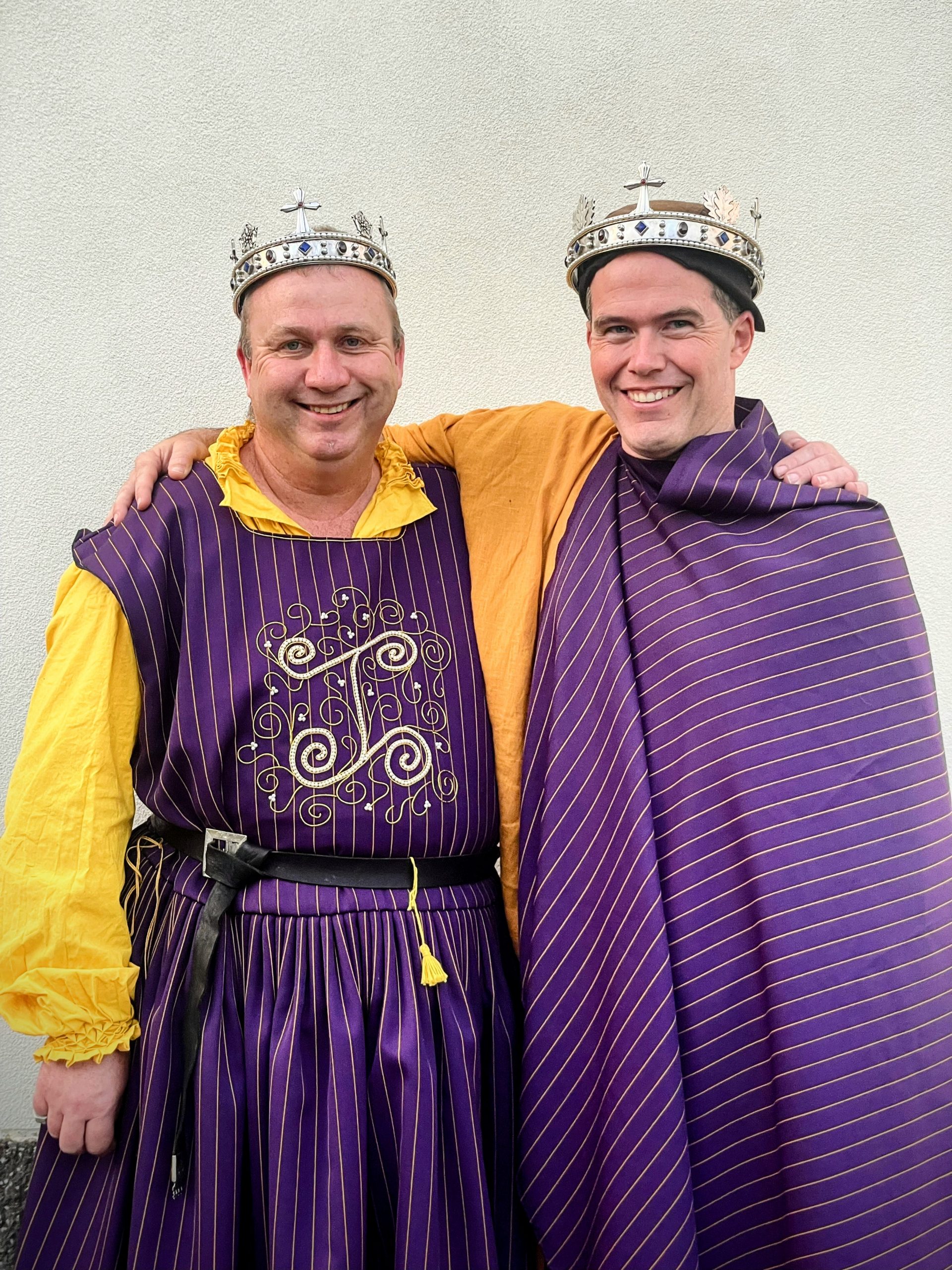 Ariston and Jochen, 46th Crown of Lochac
